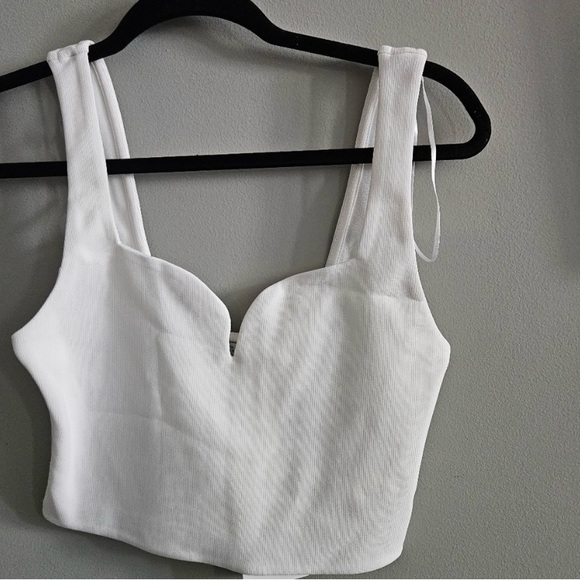 ZARA white crop top - Picture 3 of 6